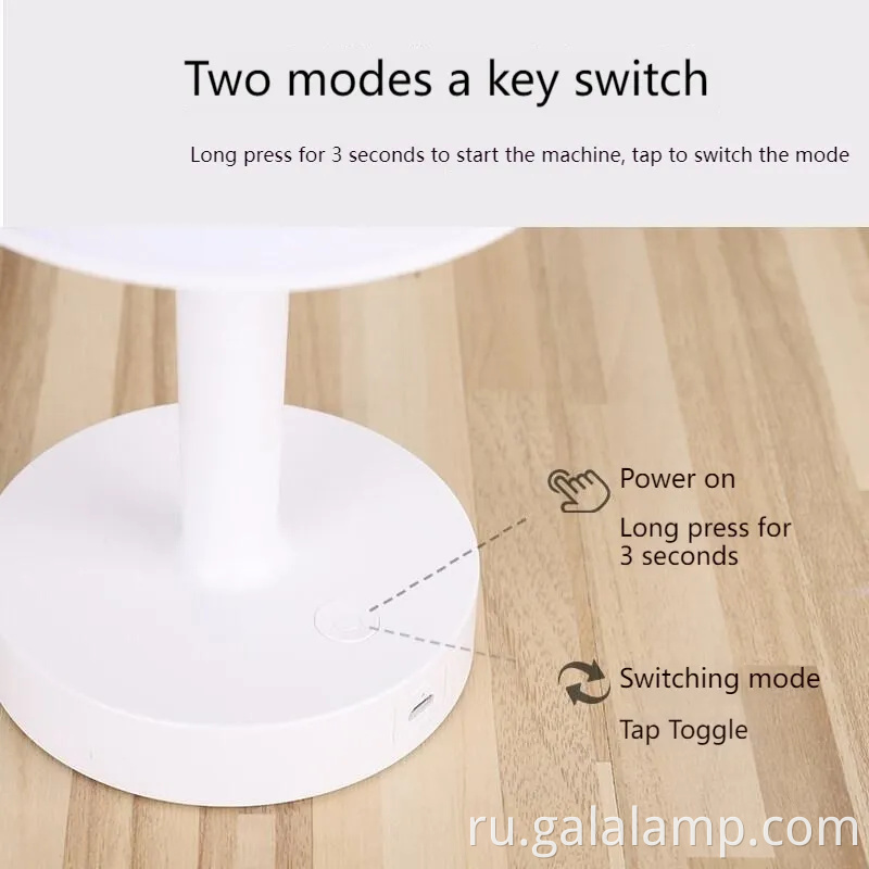 Красочный динамик Bluetooth с сенсорным управлением и лампой